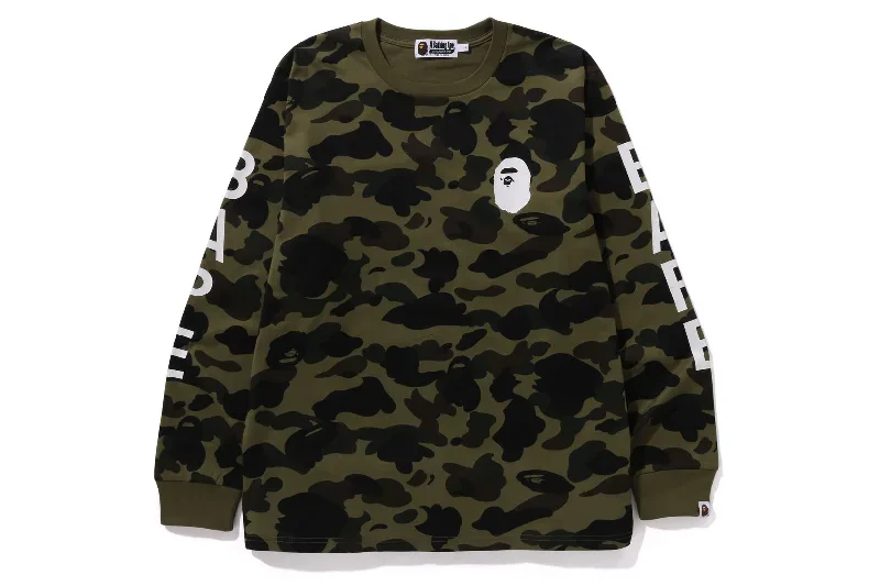 1ST CAMO L/S TEE