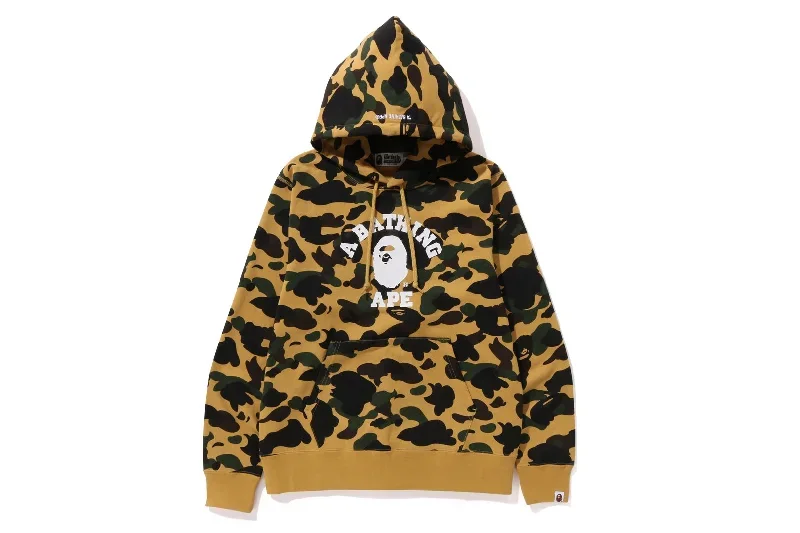 1ST CAMO COLLEGE PULLOVER HOODIE