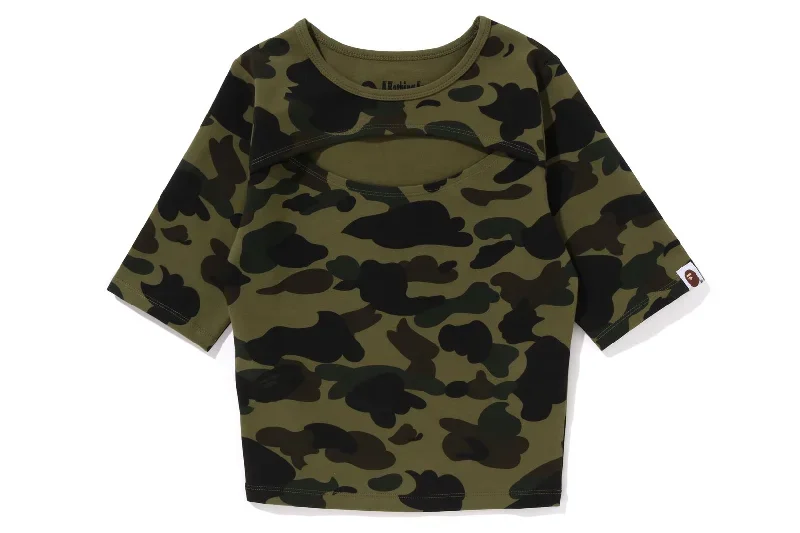 1ST CAMO CUT OUT TEE