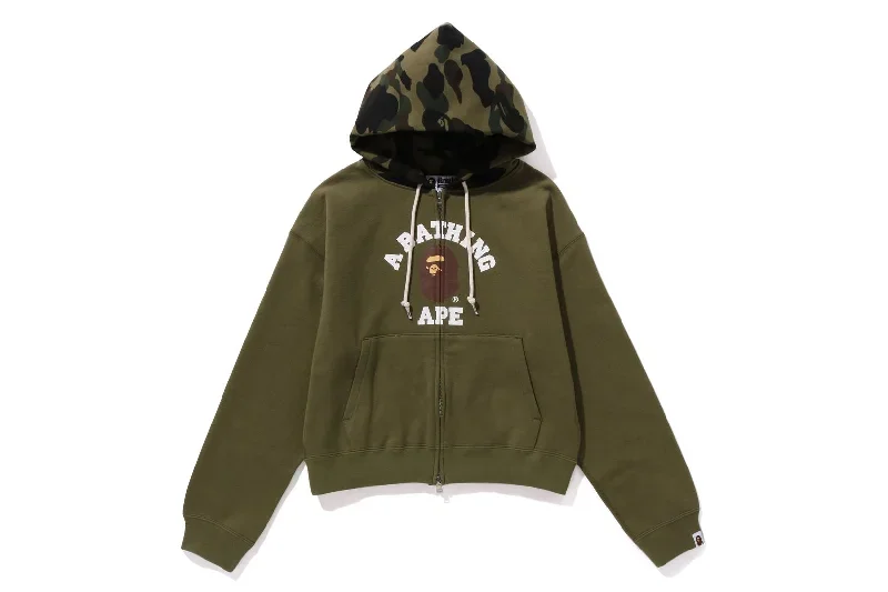 1ST CAMO COLLEGE ZIP HOODIE