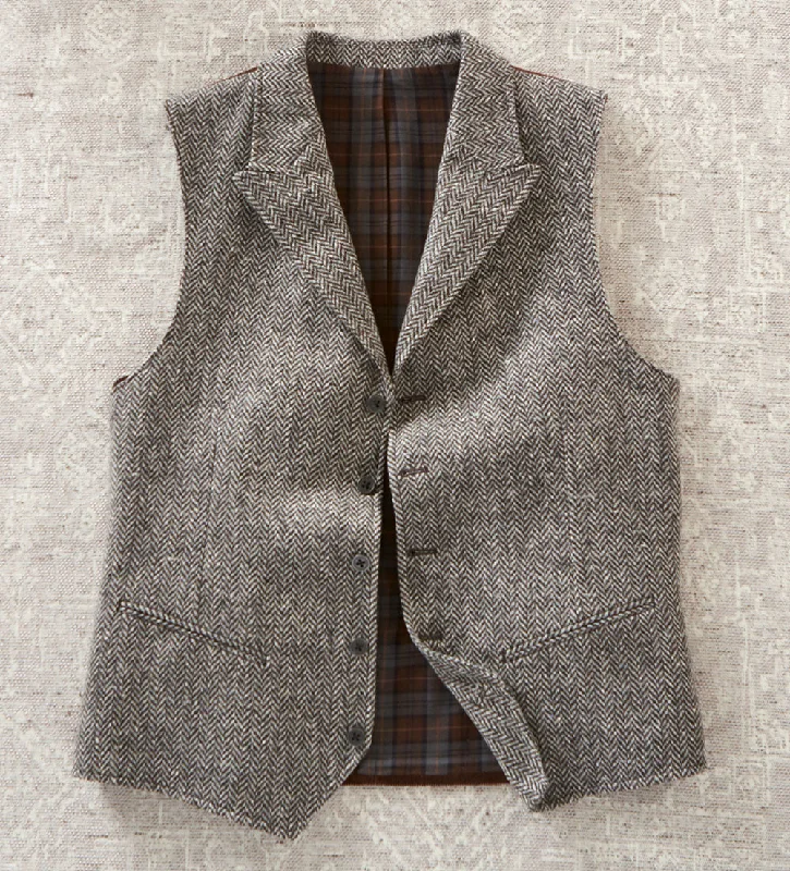 Patrick James Herringbone Vest