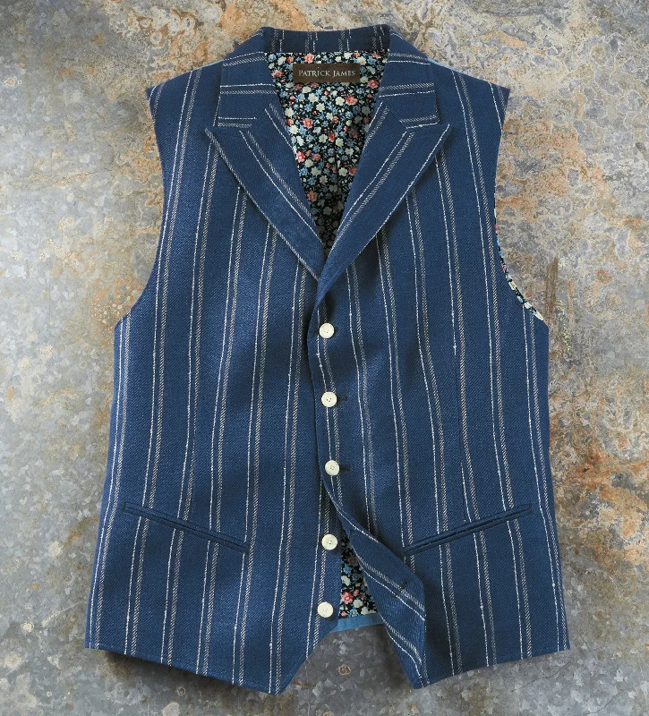 Patrick James Stripe Vest