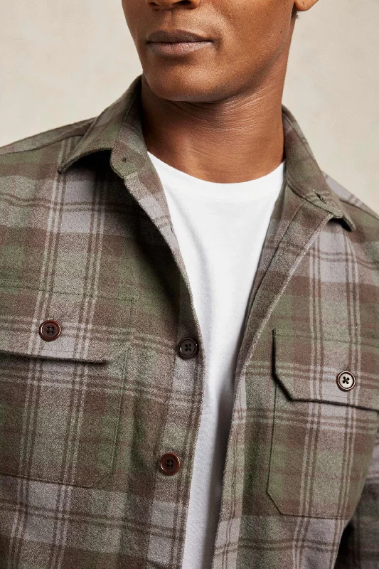 bittercress-khaki-check-overshirt