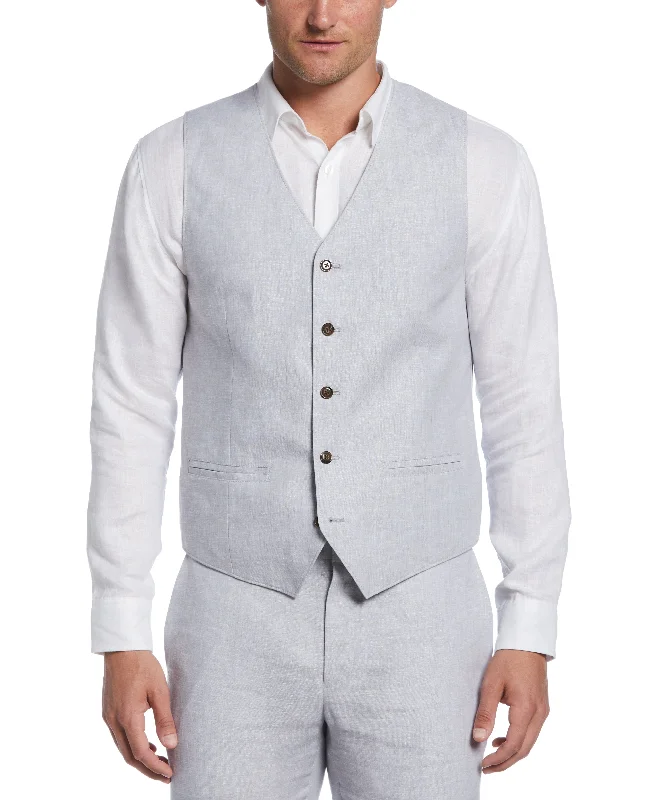 Delave Linen Vest