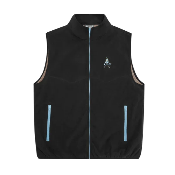 Fleece Vest Black