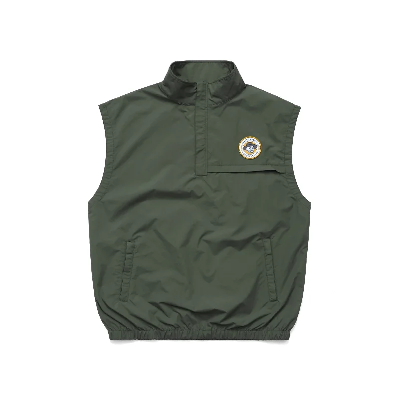 MALBON X PTM 1/4 ZIP NYLON VEST