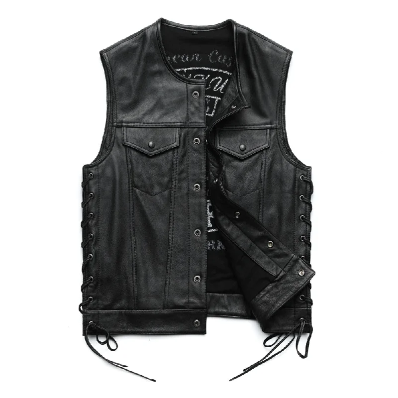 Men's Genuine Leather Vest