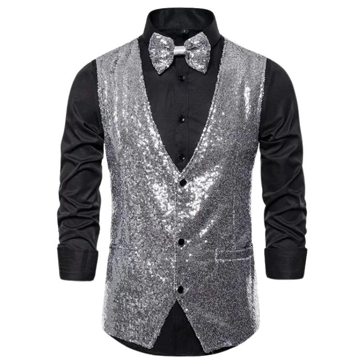 mens-sequin-deep-v-neck-button-basics-vest