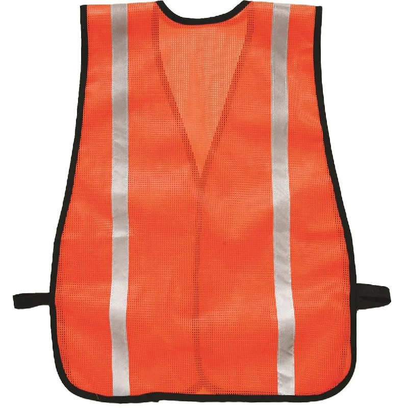 Kishigo Enhanced Visibility Mesh Safety Vest with Reflective Striping