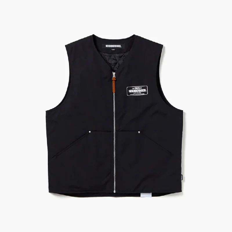 Padded Work Vest Black