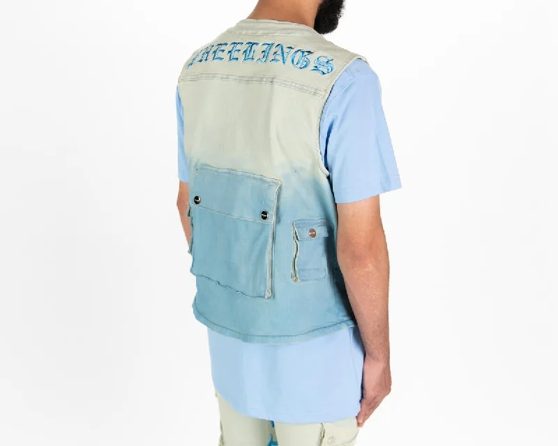 Pheelings ENJOY THE MOMENT VEST (SKY BLUE GRADIENT)