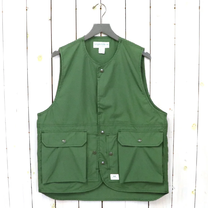 SASSAFRAS『CULTIVATOR VEST(WEATHER)』(OLIVE)