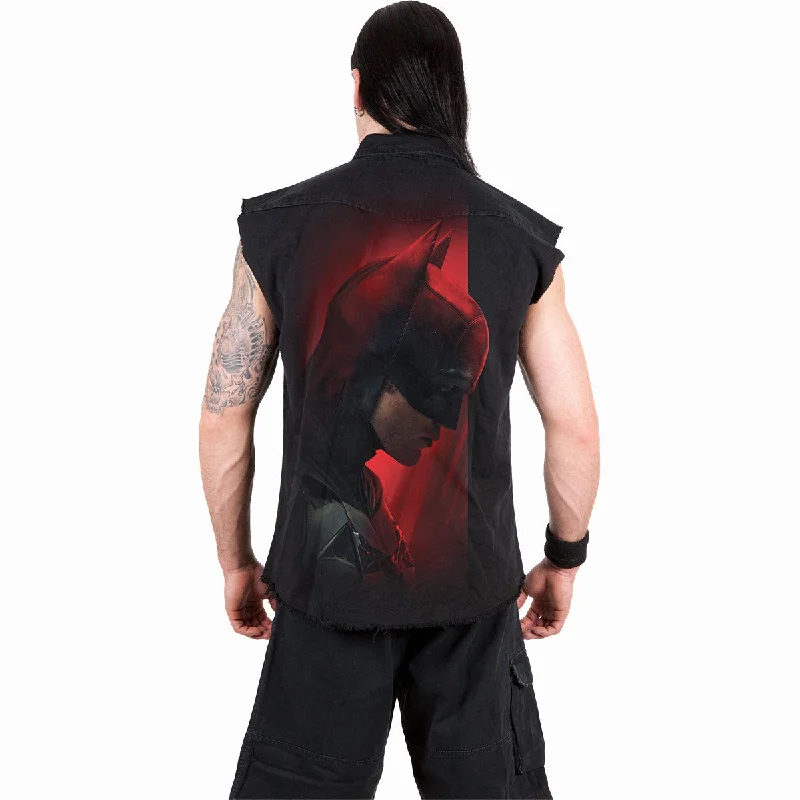 the-batman-profile-logo-sleeveless-stone-washed-worker-black