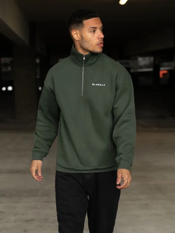 blakely-marlow-zip-jumper-green