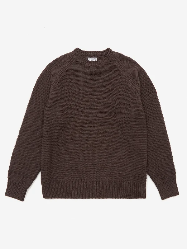 C.E Cav Empt Raglan Sleeve Cotton Knit - Grey