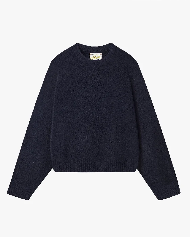 BOXY SWEATER NAVY