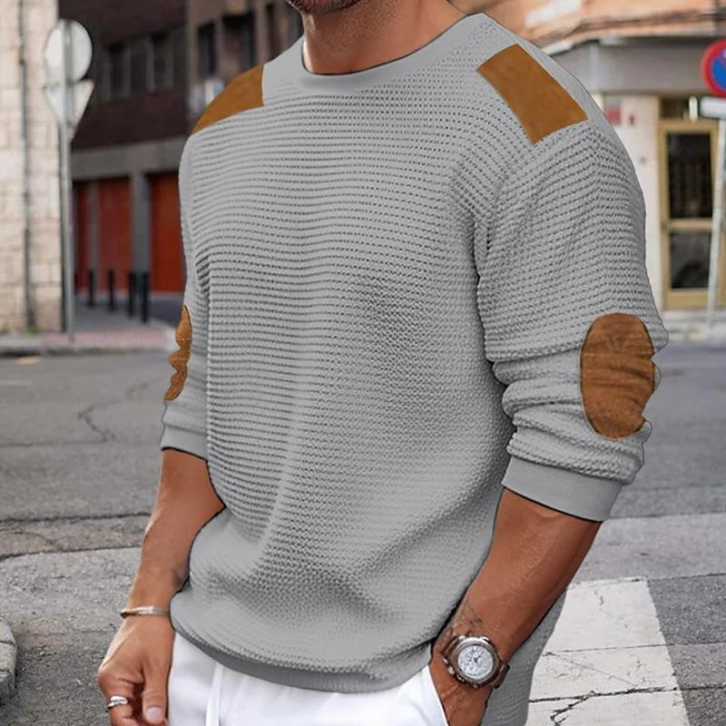 mens-casual-round-neck-long-sleeve-patchwork-slim-pullover-knitted-sweater-02555996m