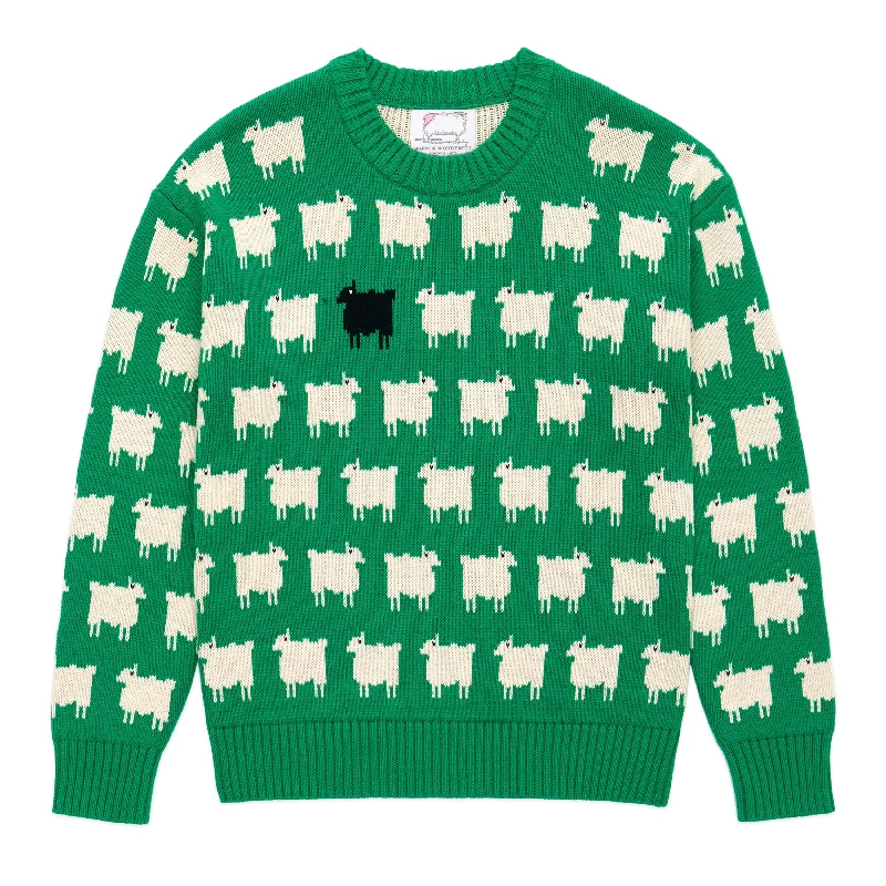 Warm & Wonderful Men's ""Diana Edition"" Cotton Sheep Sweater