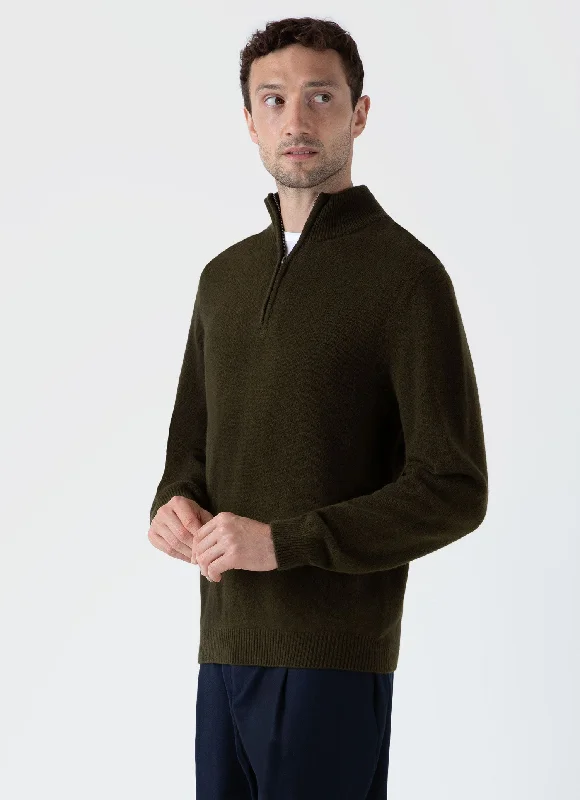 mens-lambswool-half-zip-jumper-in-dark-olive-mjum8224-gngw