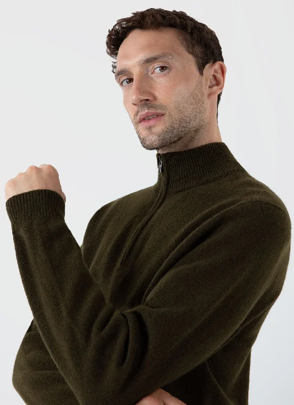 mens-lambswool-half-zip-jumper-in-dark-olive-mjum8224-gngw