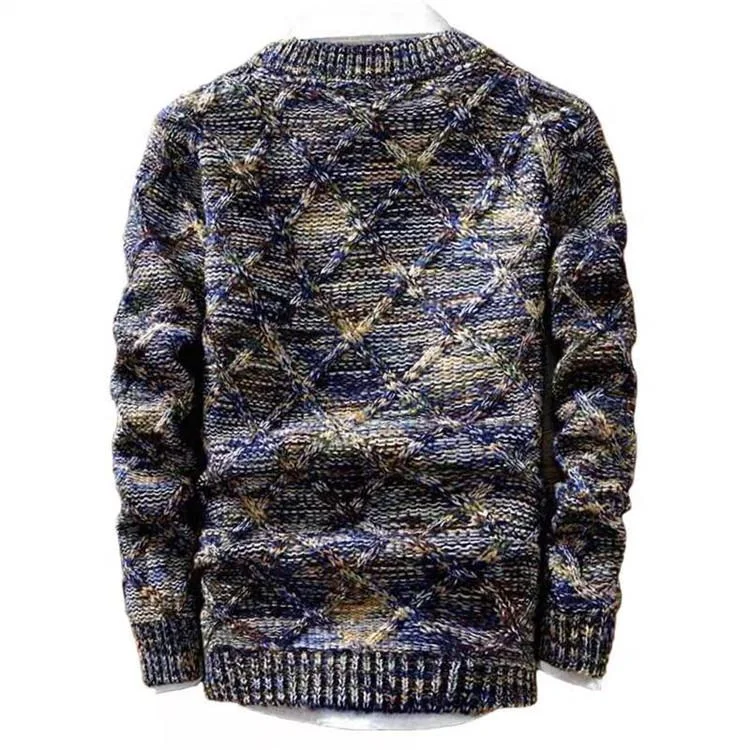 mens-round-neck-coloring-knit-sweater-97661397z