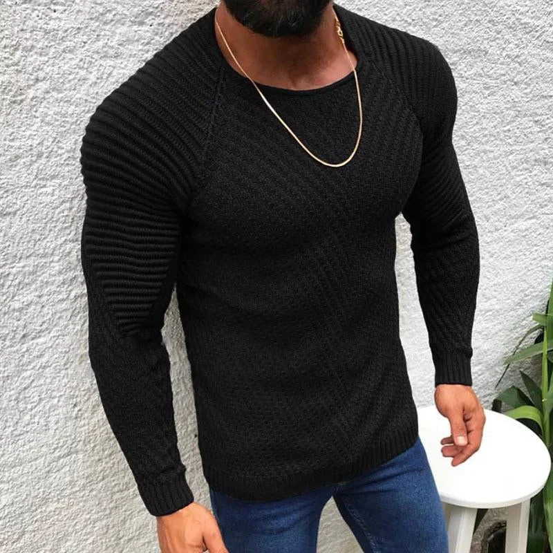 mens-round-neck-slim-long-sleeve-pullover-knit-sweater-09024510m