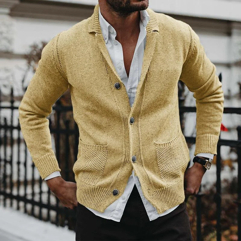 mens-solid-v-neck-long-sleeve-pocket-knit-jacket-88751655x