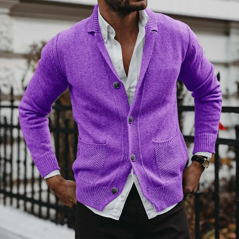 mens-solid-v-neck-long-sleeve-pocket-knit-jacket-88751655x