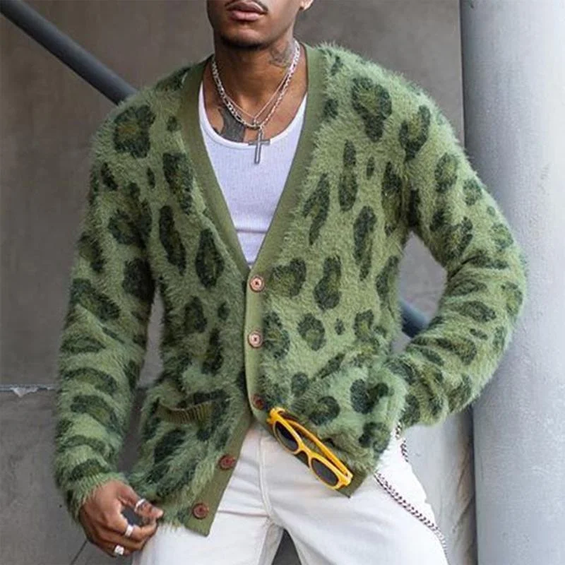 mens-vintage-leopard-v-neck-single-breasted-cardigan-03568715y