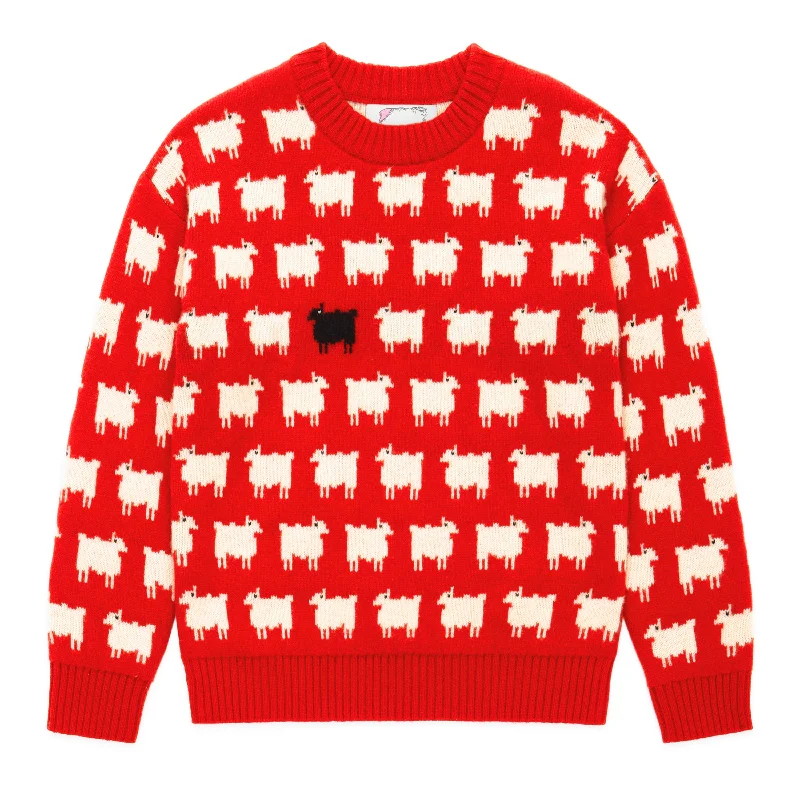 Warm & Wonderful Men's ""Diana Edition"" RWS-Certified Wool Sheep Sweater