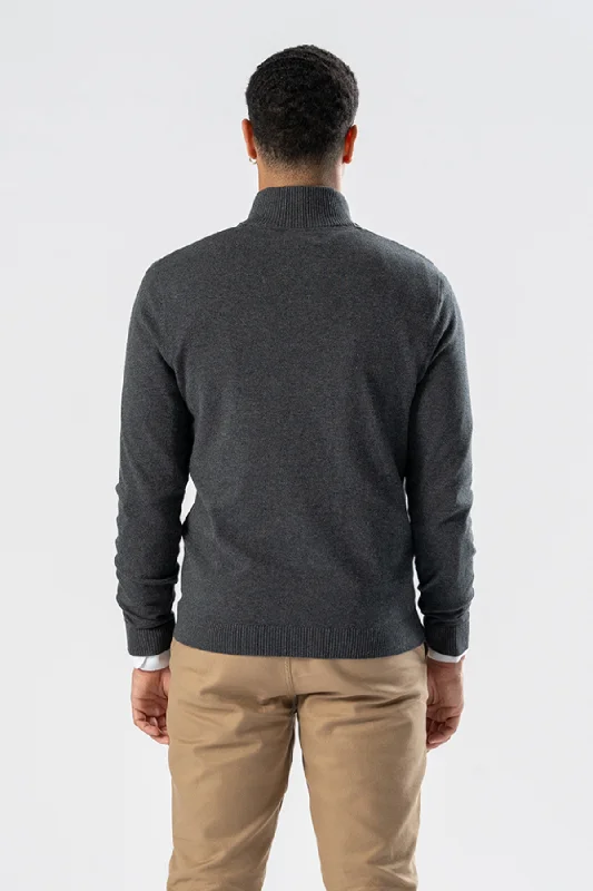 pullover-half-zip-charcoal-melange