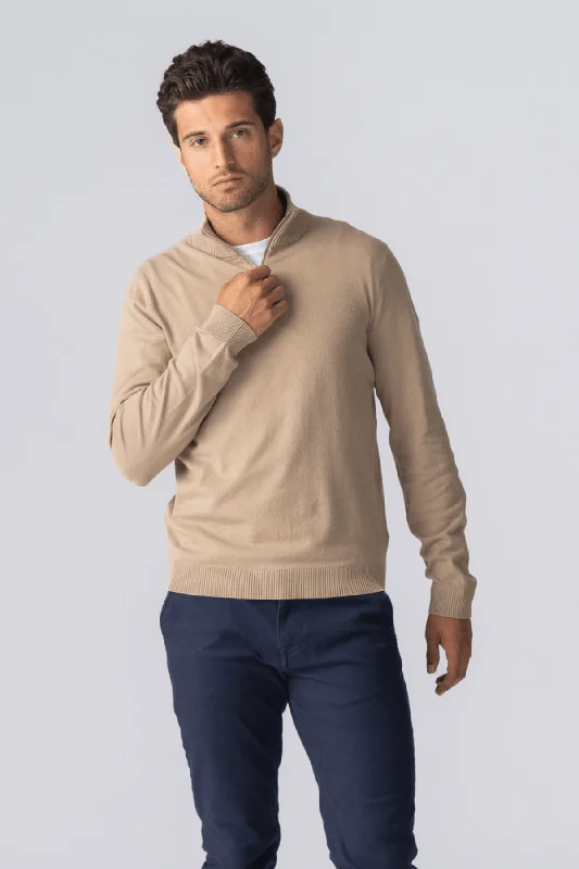 pullover-half-zip-sand