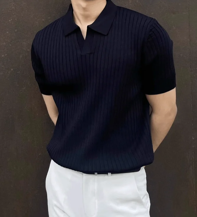 rt-no-9792-vertical-knit-polo-short-sleeve