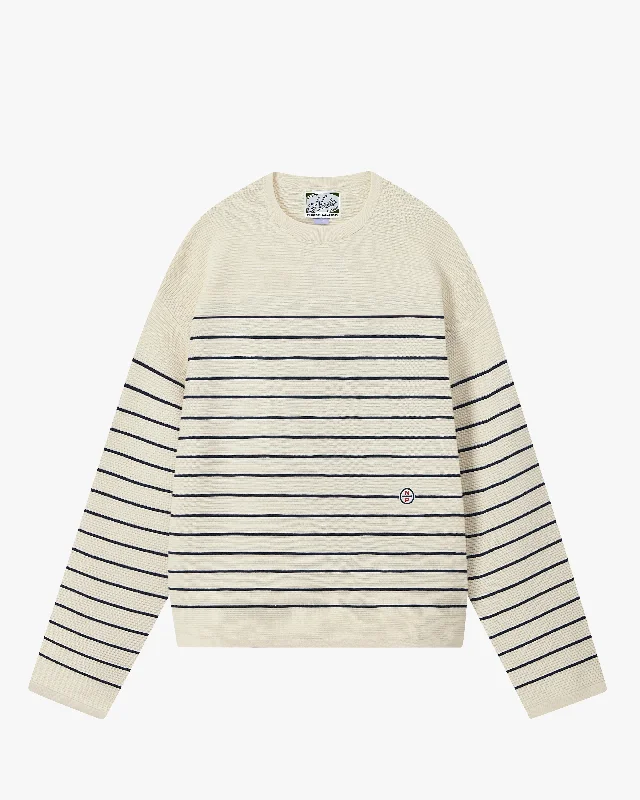 NAUTICA SWEATER MARSHMALLOW