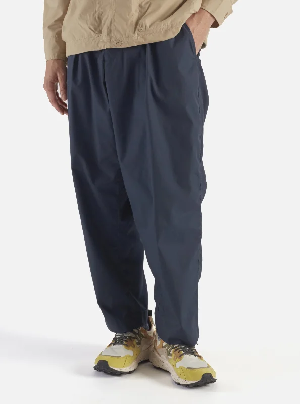 Universal Works Oxford Pant in Navy Recycled Poly Tech