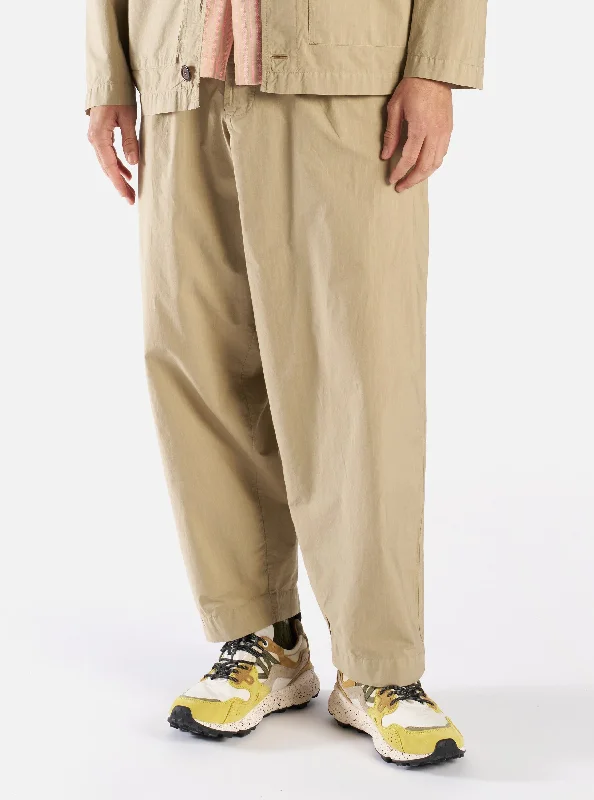 Universal Works Oxford Pant in Summer Oak Nearly Pinstripe