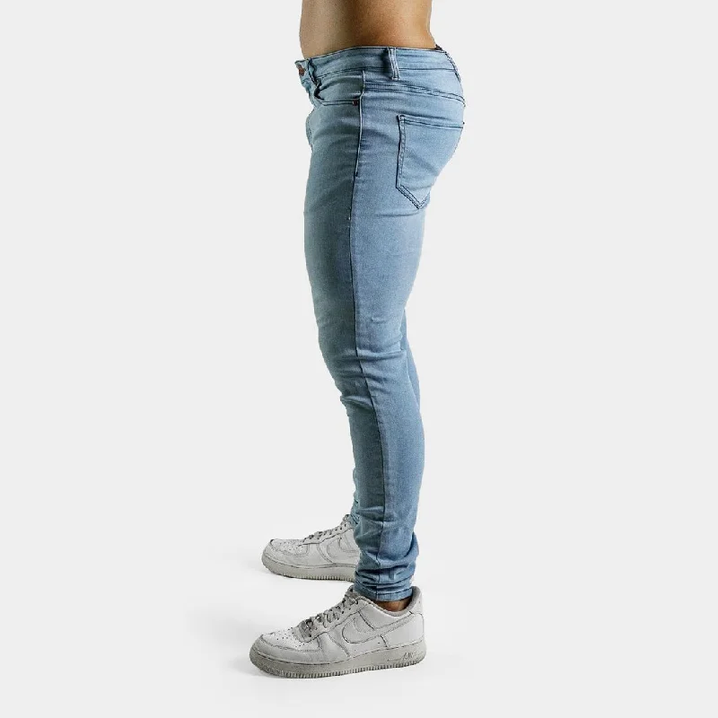 Active Tapered Slim Fit Jeans - Ice