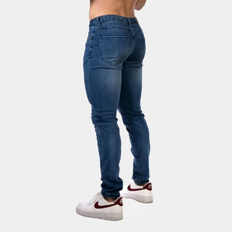 Active Tapered Slim Fit Jeans - Indigo