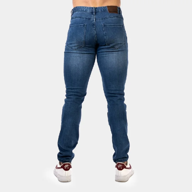 Active Tapered Slim Fit Jeans - Indigo