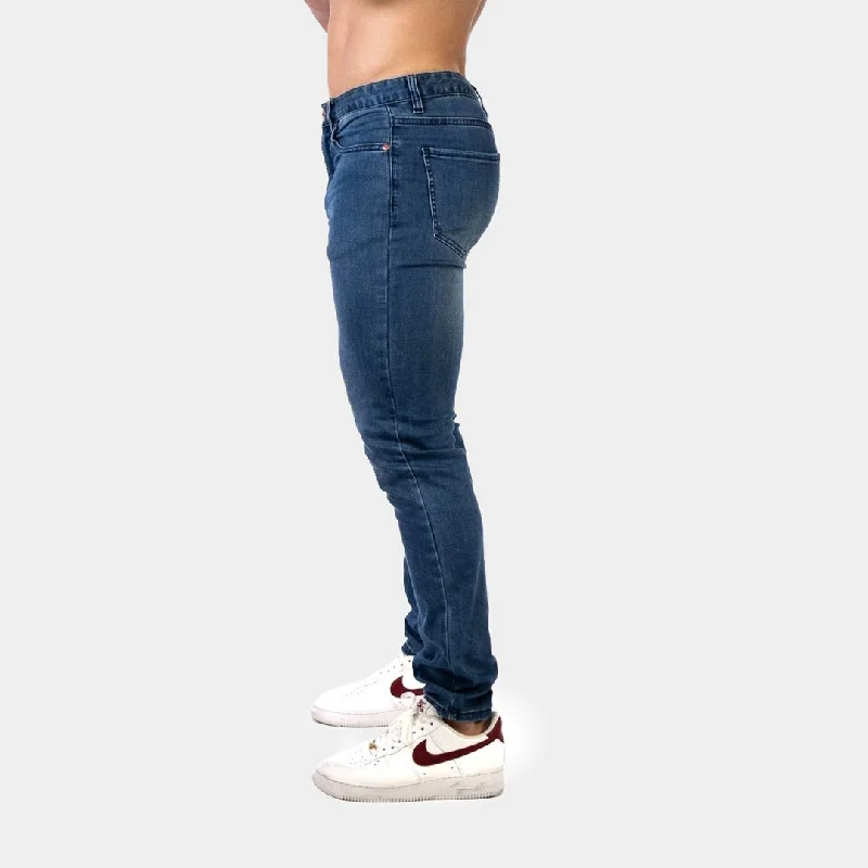 Active Tapered Slim Fit Jeans - Indigo