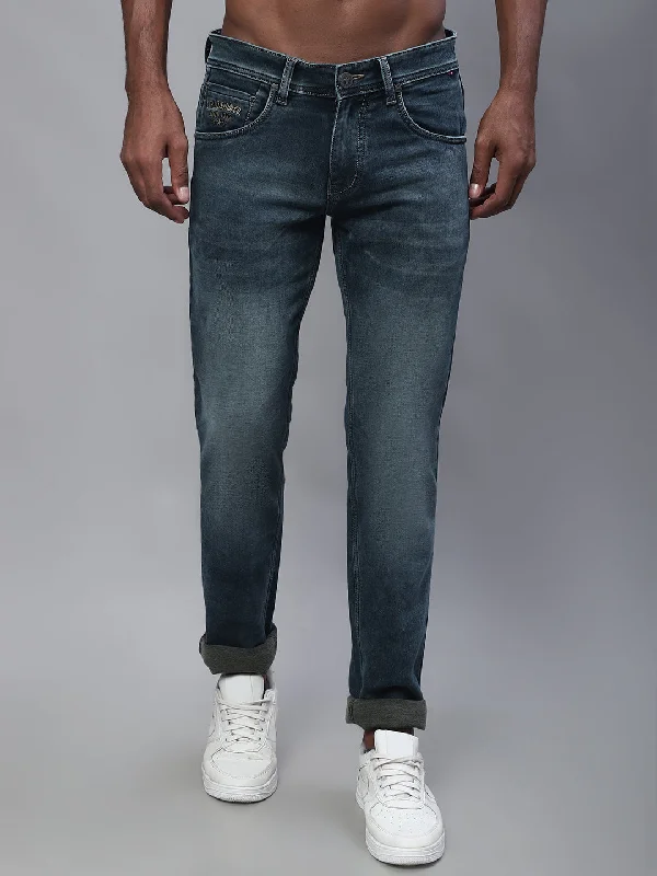 Cantabil Men Green Jeans