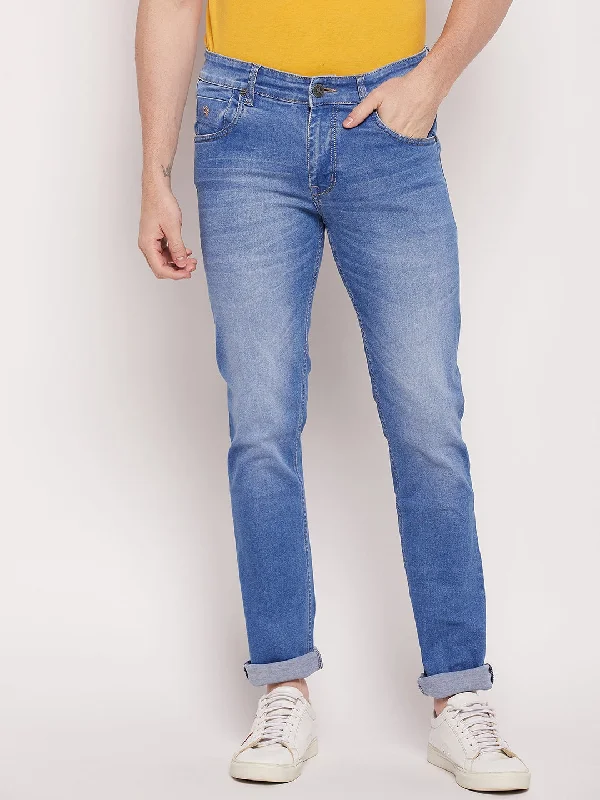 Cantabil Men Medium Mercerised Jeans