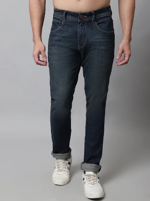 Cantabil Men's Dirty Earth Denim