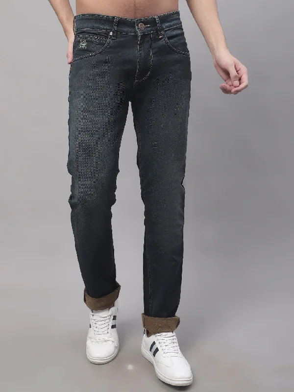 Cantabil Mens Khaki Denim