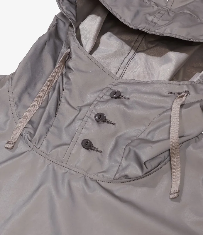 Engineered Garments Cagoule Shirt - Silver Poly Refrective Taffeta