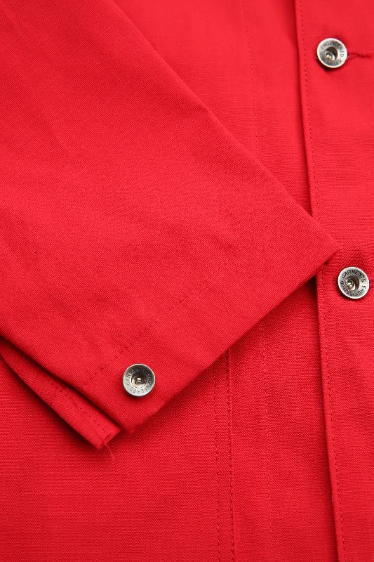 Engineered Garments Workaday Utility Jacket - Red Cotton Ripstop