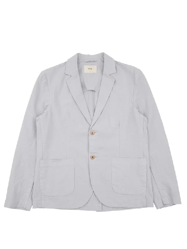 Folk Cotton Linen Blazer in Mist