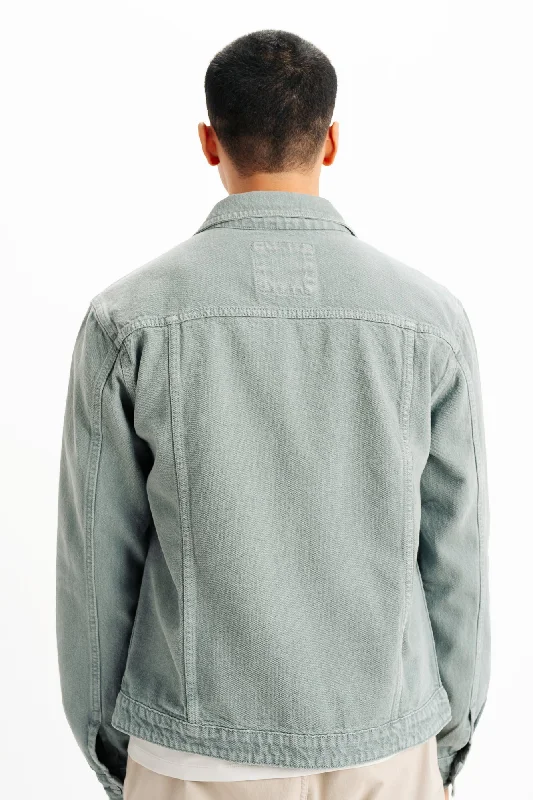 Grey Classic Men's Trucker Jacket