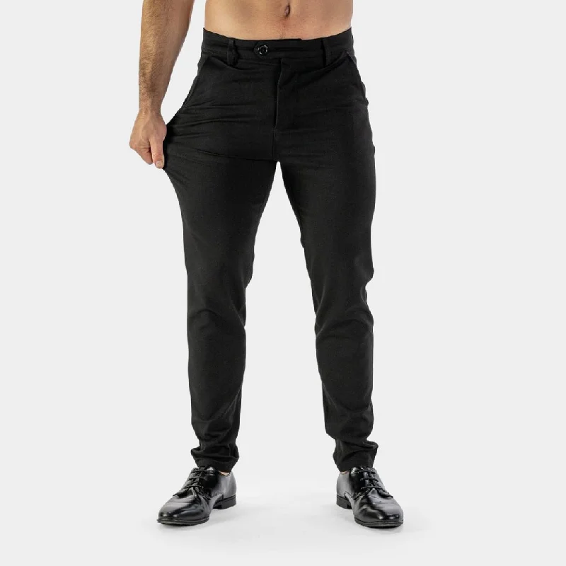 IQ Slim Fit Pants - Black