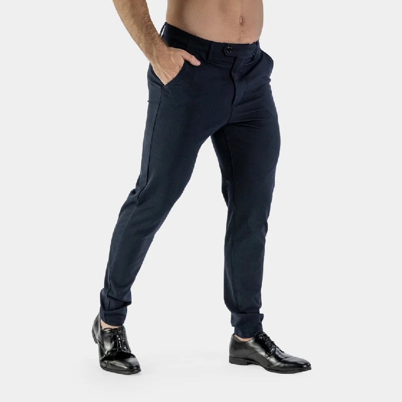 IQ Slim Fit Pants - Navy